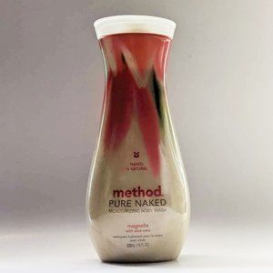 Method Pure Naked Moisturizing Body Wash Magnolia Aloe Vera 18 oz Rare